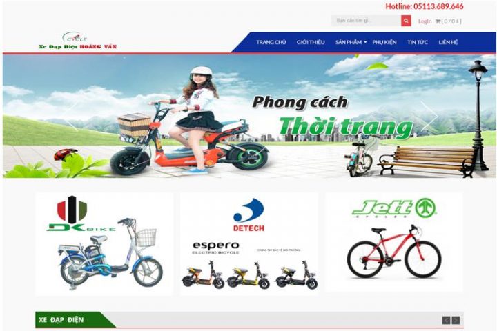 xe dap dien hoang van, thiet ke web, web bán hàng, website ban hang truc tuyen, web ban hang online, web gia re, web da nang, thiet ke website, web cong ty